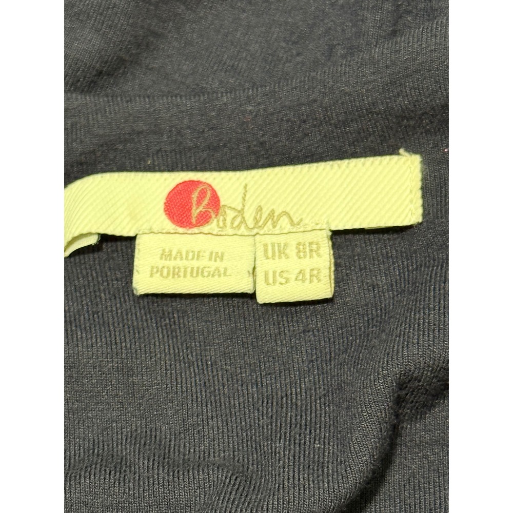 Boden Emmie Jersey‎ Knit Midi Dress Sleeveless Casual Pocket Navy Blue Size 4 - Picture 3 of 11